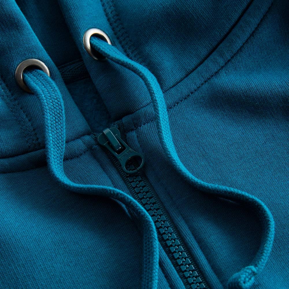 X.O Zip Hoodie Jacke Damen, Petrol, XL