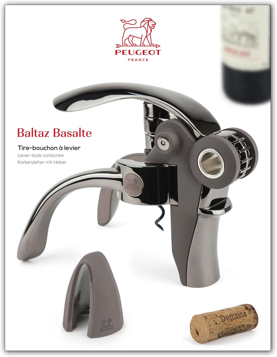 Peugeot 200350 Korkenzieher Baltaz basalt, Basalt