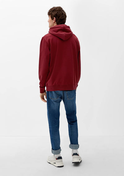 s.Oliver Herren Sweatshirt Langarm L Rot, L Rot