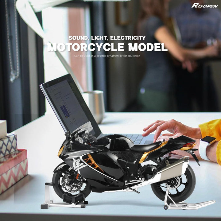 1:6 Motorradmodell Mj057-schwarz, Mj057-schwarz