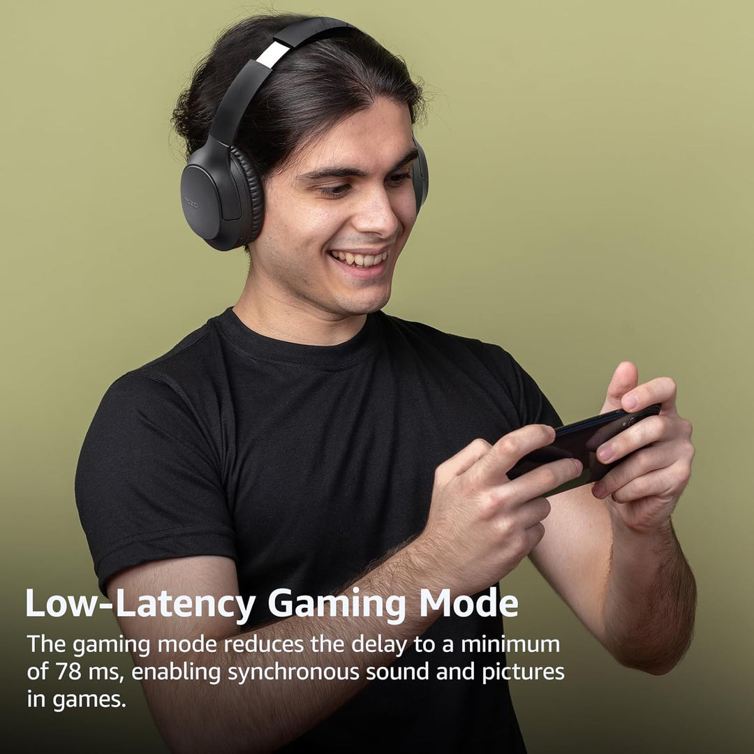TOZO HA1 Over Ear Kopfhörer, Kopfhörer Kabellos Bluetooth 5.4, ENC Noise Cancelling Kopfhörer mit 70