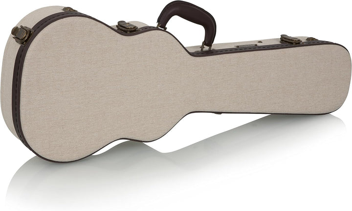 GATOR-Fälle GW-JM-UKE-TEN Ukulelen-Tenor-Fall Beige Tenor-Ukulele, Beige Tenor-Ukulele