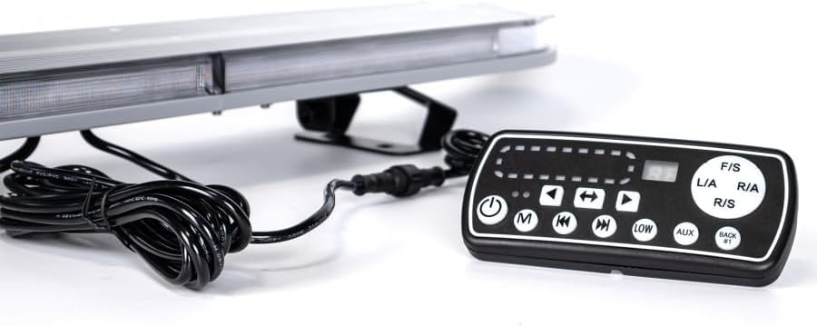 LED Warnbalken Warnleuchte Leuchtbalken Dachbalken 1010 mm mit Fernbedienung
