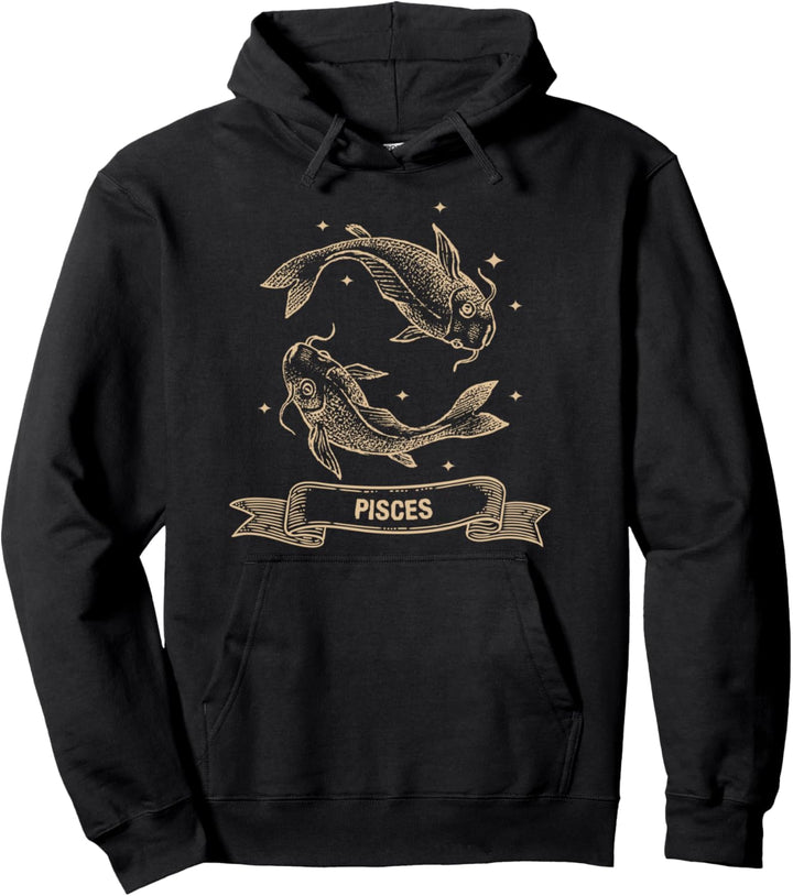 Fische Sternzeichen Geschenk Männer Frauen Kinder Pullover Hoodie