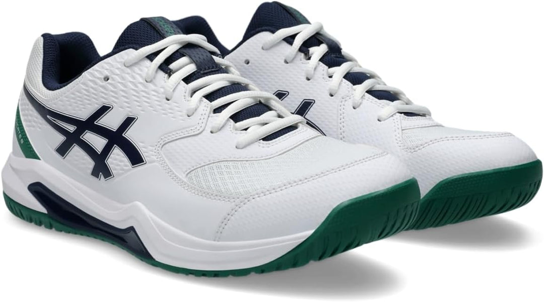 ASICS Dedicate 8 Mann Tennisschuhe Blau Weiss 39 EU White Midnight, 39 EU White Midnight