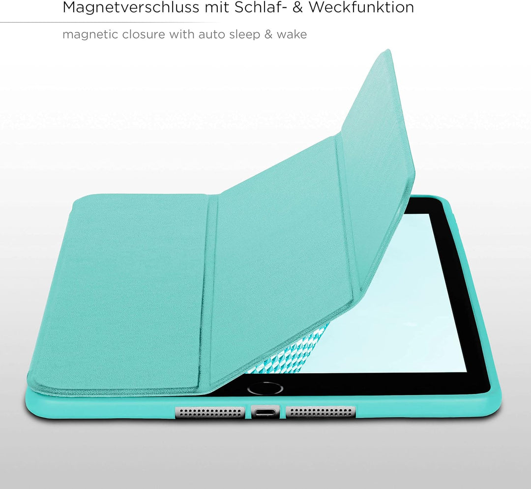ONEFLOW Hülle kompatibel mit iPad Mini 2.-5. Generation - Dünne Schutzhülle mit Ständer und Auto Sch