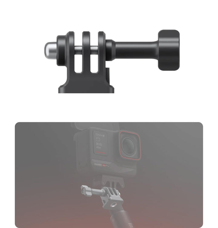 Insta360 Ace Pro Adapter mit 3 Zinken auf 1/4 Zoll