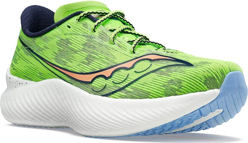 Saucony Herren Endorphin Pro 3 Laufschuh 40 EU Grün, 40.5 EU