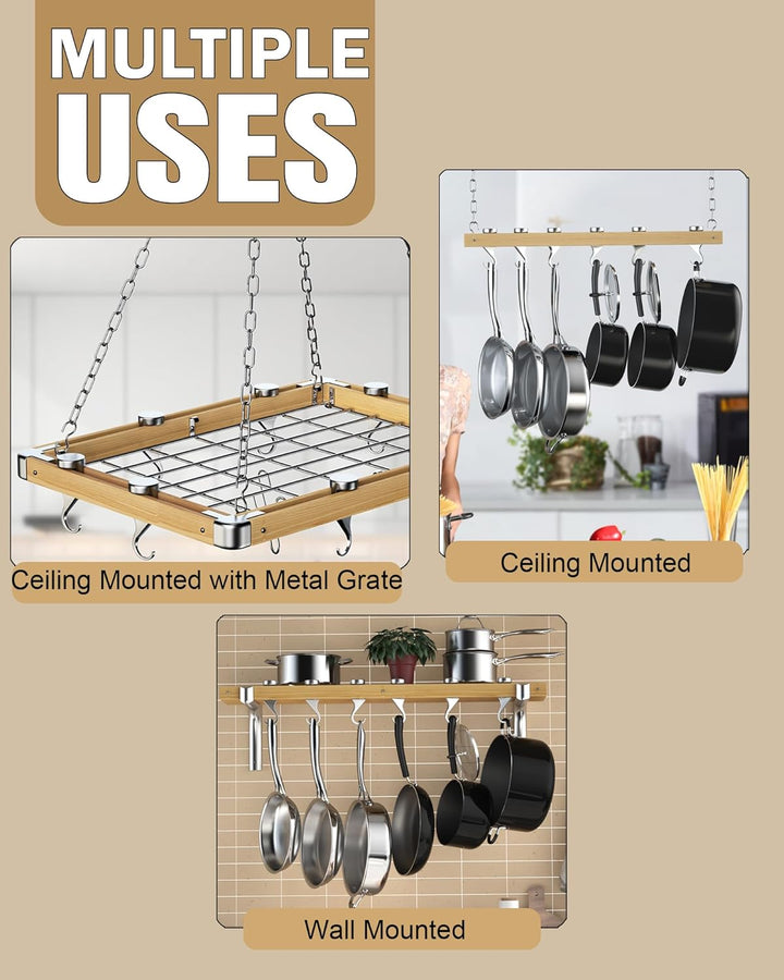 Cooks Standard Topfhalter aus massivem Guss, 4 Stück 4-er Packung, 4-er Packung