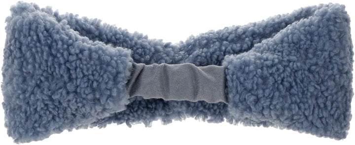 Seeberger Teddy Fur Stirnband Headband Ohrenschutz Ohrenwärmer 1 stück (1er Pack) Blau, 1 stück (1er