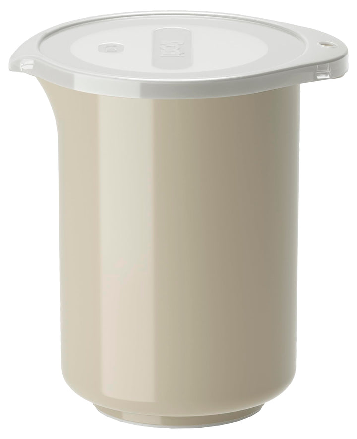 Rosti NEW Classic Rührbecher mit Deckel 1,25 Liter Humus Humus 1250 ml, Humus 1250 ml