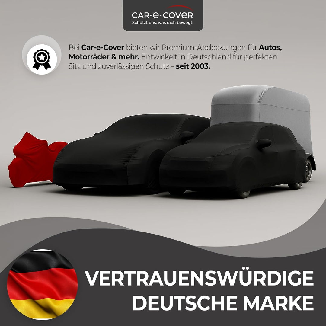 Car-e-Cover© Indoor Car Cover - Premium Autoabdeckung Perfect Stretch – Formanpassende, atmungsaktiv