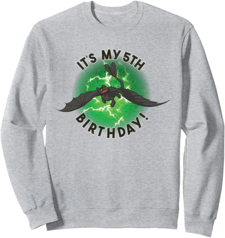 Drachenzähmen Leicht Gemacht 3 Mein 5. Geburtstag Sweatshirt