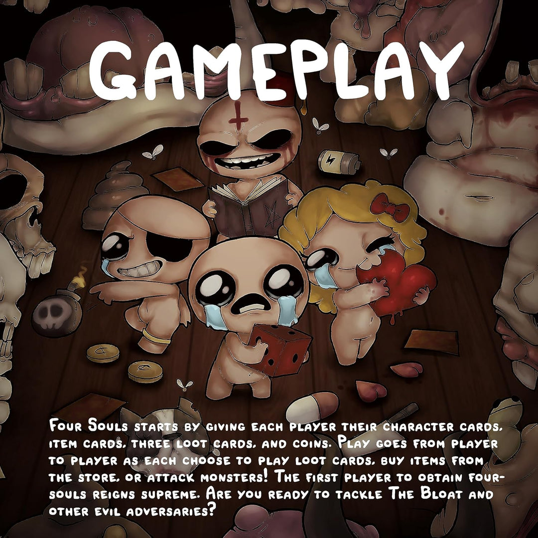 Maestro 76243 Binding of Isaac: Four Requiem-The Ultimate Collection-EN Boardgame, Bunt, Rechteckig