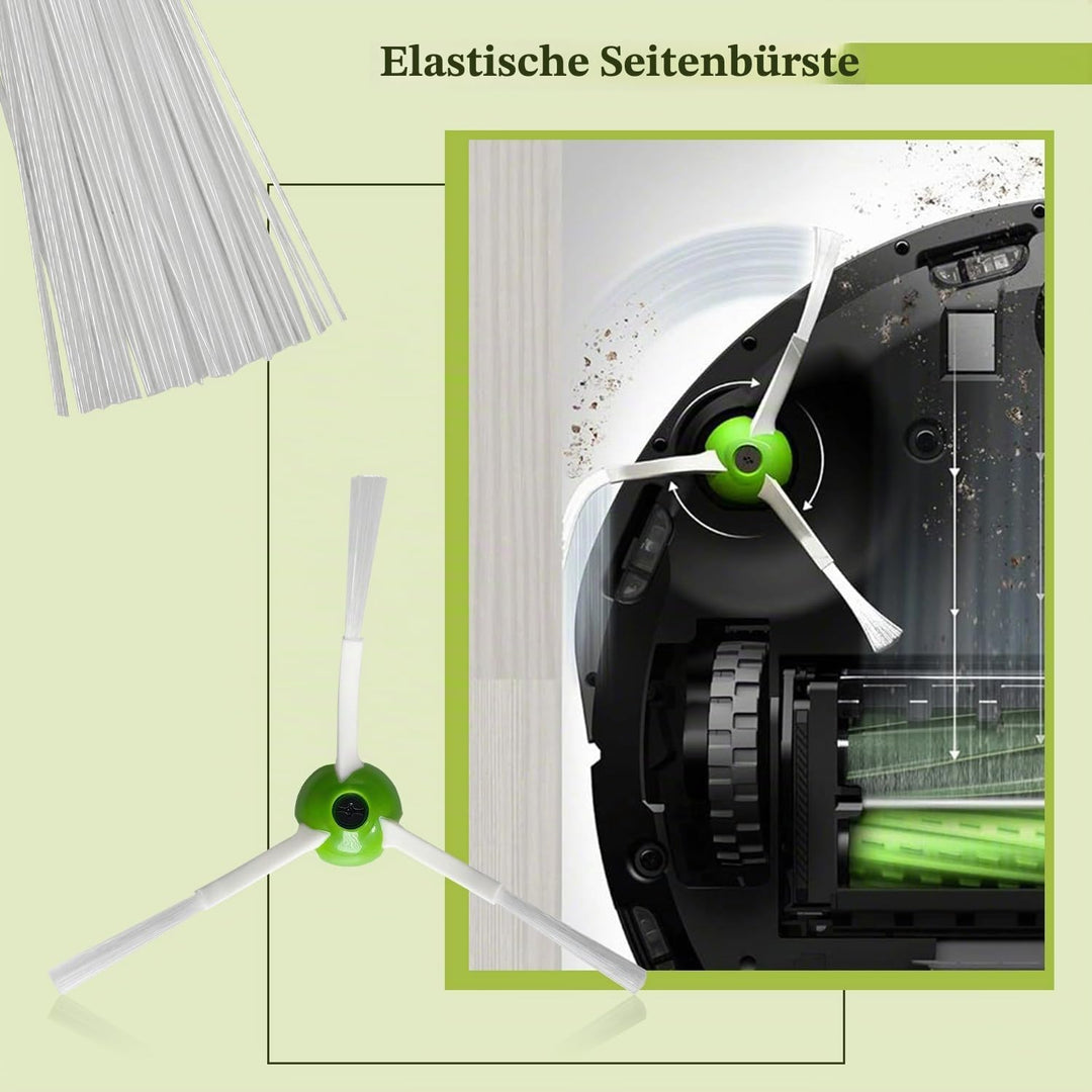 Bürsten Ersatzteile für iRobot Roomba E &amp; I Serie, Ersatz Filter Zubehör Kompatibel mit E5 E6 i7 i7+