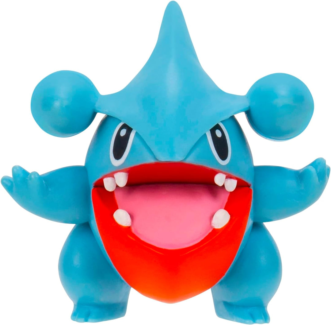 Pokémon PKW4097 - Battle Figure 3er-Pack – inklusive 5 cm Pikachu & Gible und 7,5 cm Galarian Ponyta