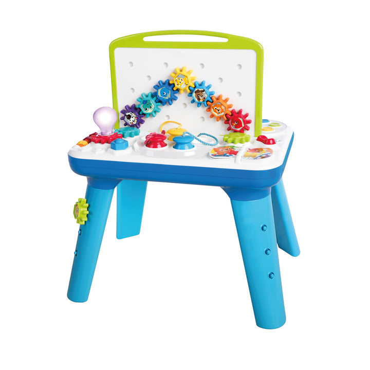 Baby Einstein, Curiosity Table Spieltisch mit 65 Melodien, abnehmbaren Füssen, Lichtern, Zahnrädern