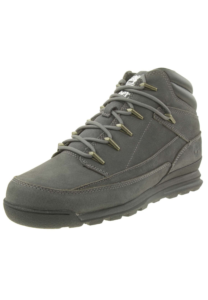 Timberland Euro Rock Mid Hiker Herren Boots Wanderschuhe TB 0A2H5A Braun 44 EU Dark Grey Nubuck, 44