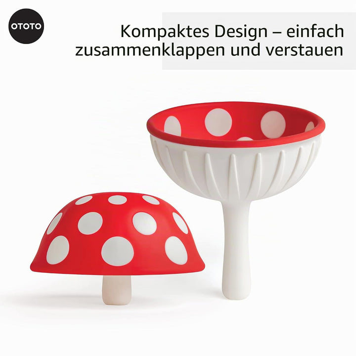 Faltbarer Küchentrichter, grosser Trichter, magischer Pilz 17839, 17839