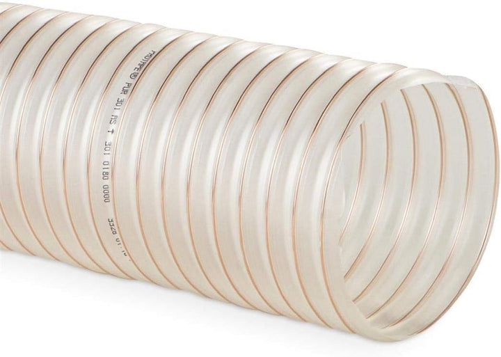 Profi Absaugschlauch mit Stahldrahteinlage Wandstärke 0,7mm Meterware 38 mm, 38 mm