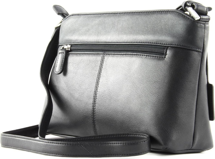 Picard Damen Schultertasche REALLY aus Echtleder Mittel | mit Reissverschluss | Schultertasche | All