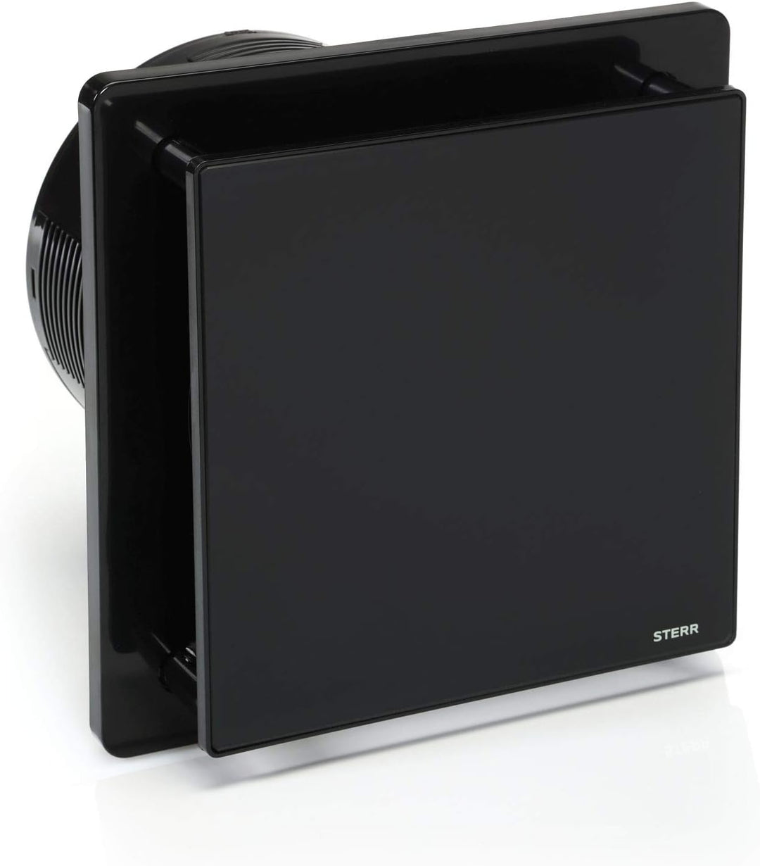 STERR Schwarz Badezimmerlüfter 150 mm mit TIMER silent badlüfter - Moderner Lüfter ins Badezimmer -