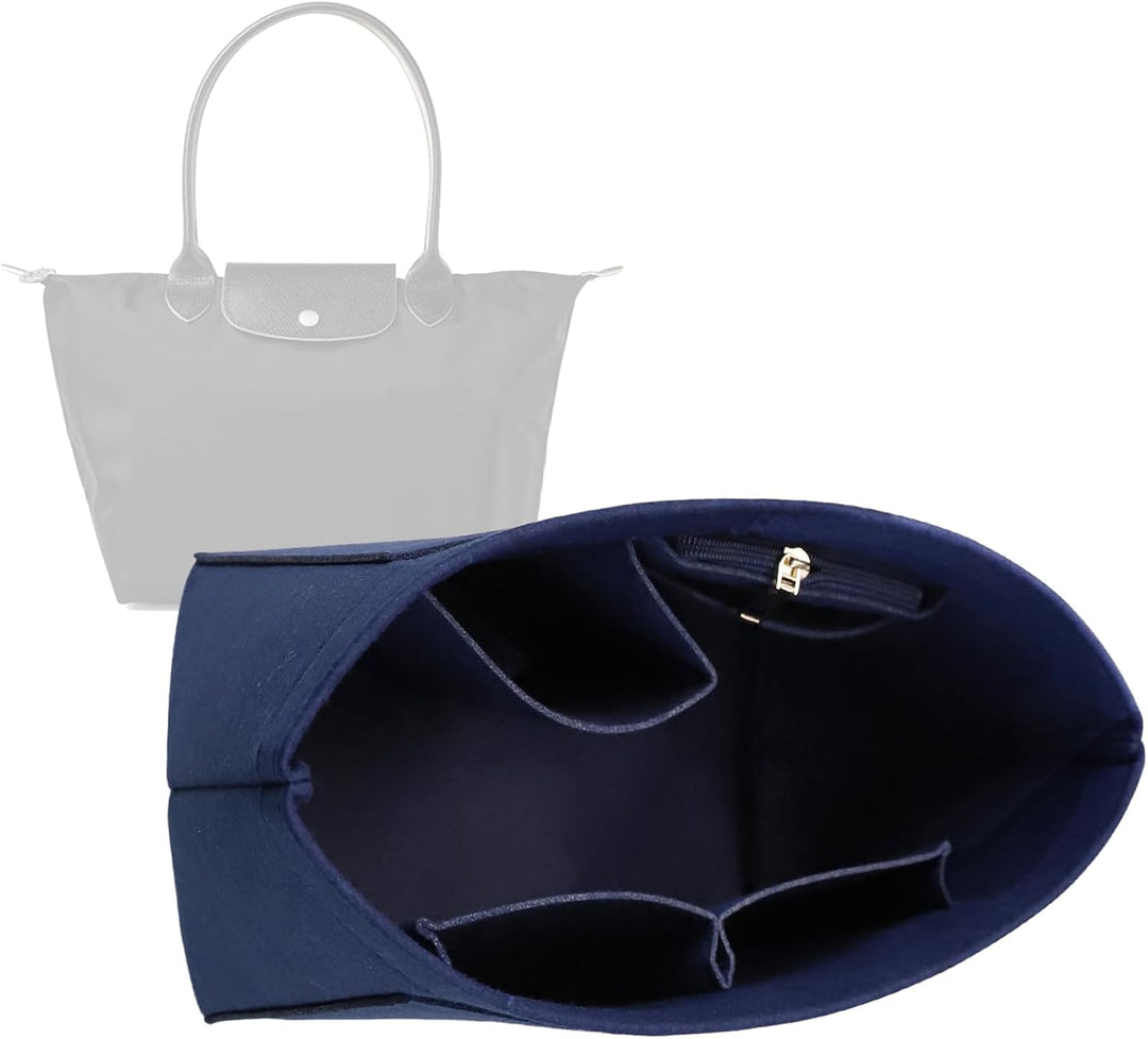 Taschen-Organizer-Einsatz für Longchamp Le Pliage Neo (gross) Handtaschen-Einsatz-Organizer1012blue-