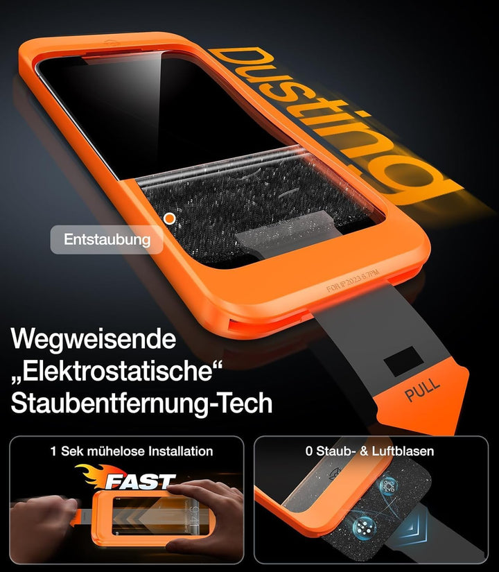 TORRAS für iPhone 13/13 Pro Glas, iPhone 14 Schutzglas [Unzerbrechlich TOP 9H Schutz] Militärniveau