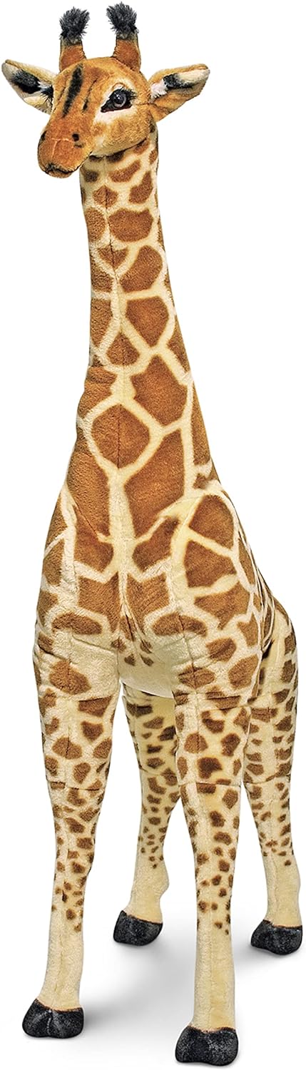 Melissa & Doug - Riesengiraffe - (Spielbereiche & Zimmerdekoration, lebensechtes Stofftier und Plüsc