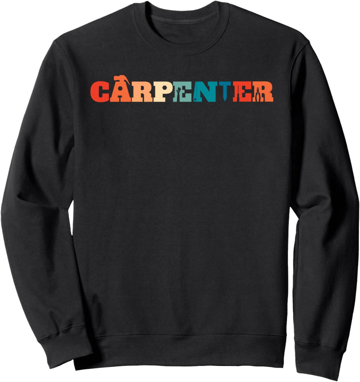 Retro Tischler Schreiner - Vintage Zimmermann Sweatshirt