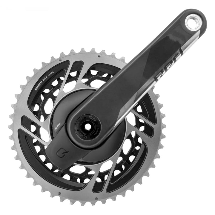 Sram Pédalier Route Quarq Red Axs 2X Dub No Bb Schwarz 172.5mm/46-33Z, Schwarz 172.5mm/46-33Z