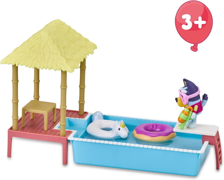 Bluey BLY22000 Playset Pool, bunt, Talla única