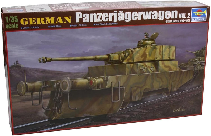 Trumpeter 00369 Modellbausatz German Panzerjägerwagen Vol.2