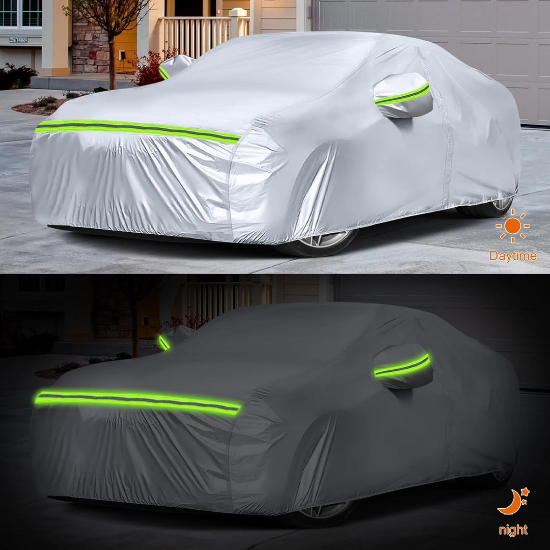 Auto Abdeckung Vollgarage Passend für Jaguar F-Type 2014-2022, Auto Abdeckplane Wasserdicht Atmungsa