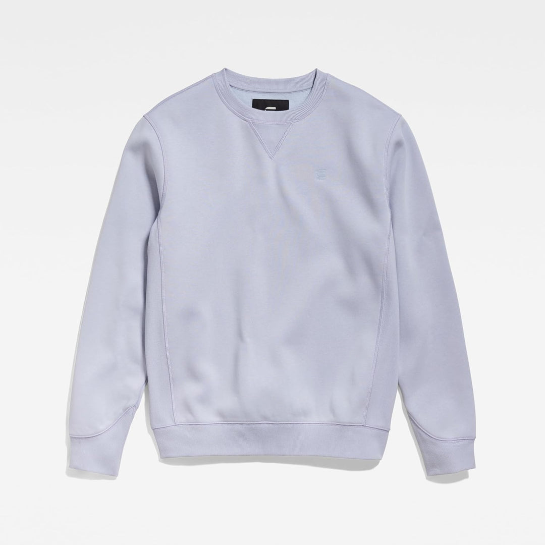 G-Star RAW Herren Premium Core Sweatshirt Sweater M Grau (Icelandic Blue D16917-c235-g081), M Grau (