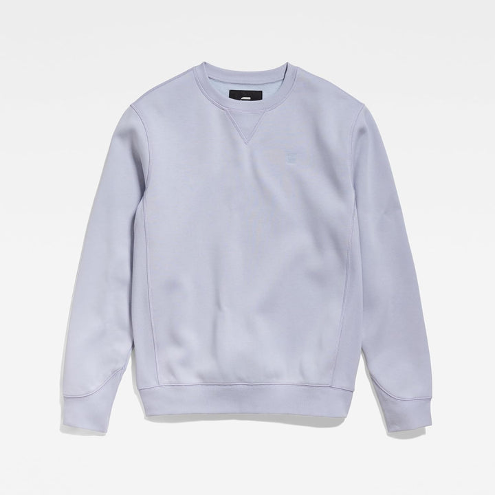 G-Star RAW Herren Premium Core Sweatshirt Sweater M Grau (Icelandic Blue D16917-c235-g081), M Grau (