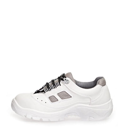 Abeba 2626-36 Anatom Sicherheitsschuhe (Halbschuhe), Taille 39, weiss, 2626-39 39 EU, 39 EU