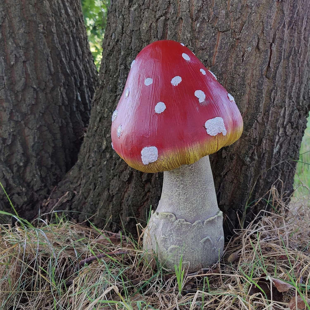 colourliving Fliegenpilz Deko Dekopilze Pilzfiguren Deko Fliegenpilz Waldpilz Herbstdeko Verschieden