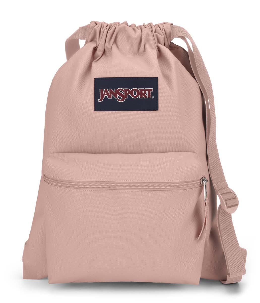 JanSport DRAWSACK Kleiner Rucksack,Misty Rose, Misty Rose