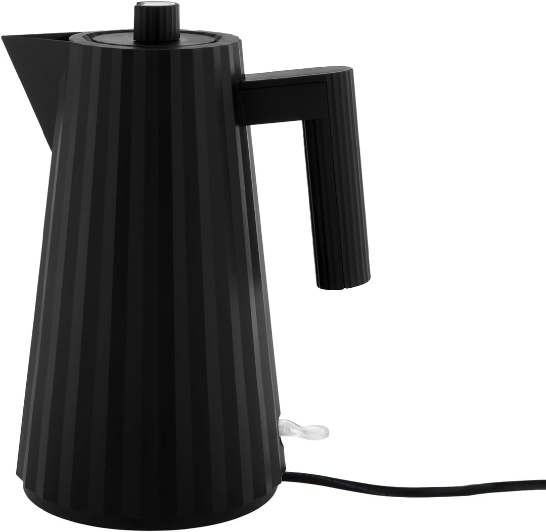 Alessi Plissé MDL06 B/UK - Elektrischer Wasserkocher aus Thermoplastischem Harz, Englisch Stecker 24