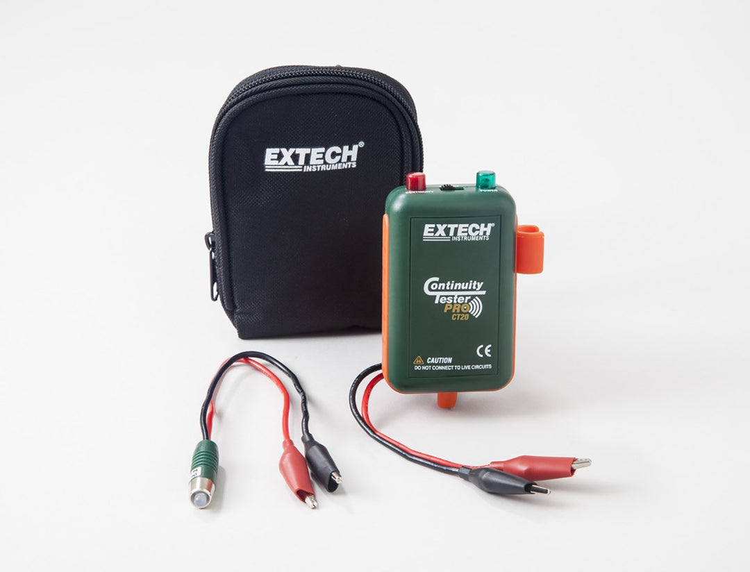 Extech Instruments CT20 Fern- und Lokal-Durchgangsprüfer, Grün Single, Single