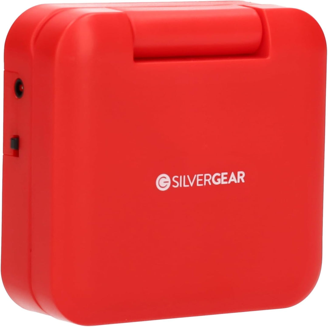 Silvergear® Faltbare Retro Handheld Spielkonsole | 240 Klassische Spiele | Taschenformat | Tragbare