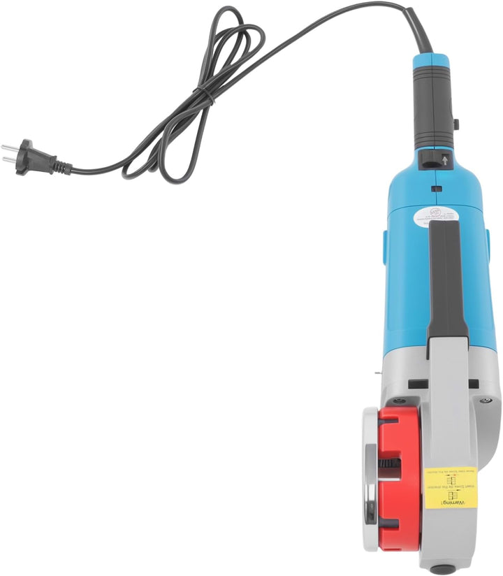 Elektrische Gewindeschneidmaschine 2300W mit 6 Matrizen Rohrschneider Blau, Blau