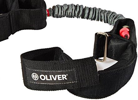 Oliver Lateral Resistor | Widerstandsband für Beintraining mit Nylonummantelung 3. Rot – Stärke: Sta