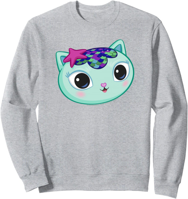 Gabby's Dollhouse Mercat Big Face Sweatshirt