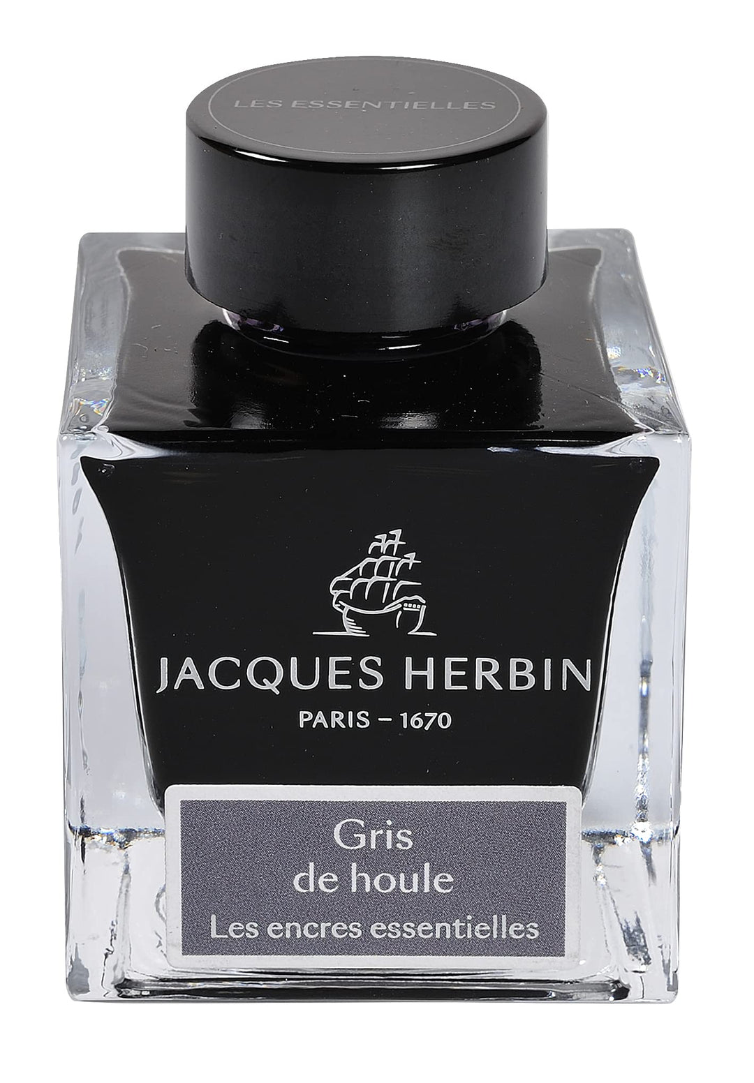 Jacques Herbin 13108JT - Tintenflakon 50 ml Essentielles, für Füllfederhalter und Tintenroller geeig