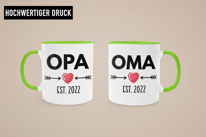 Trendation - Ihr werdet Oma und Opa 2022 Geschenk Schwangerschaft Verkünden Überraschung Baby Du Wir