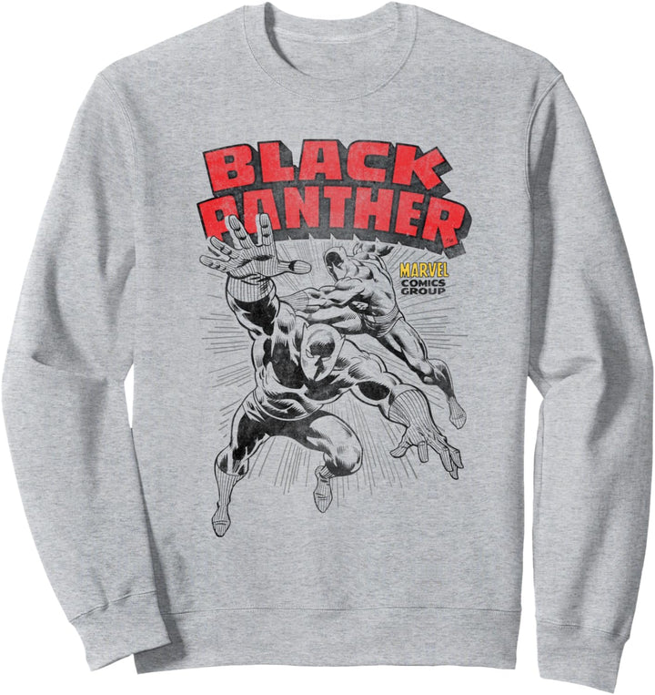 Marvel Black Panther Combat Red Sweatshirt