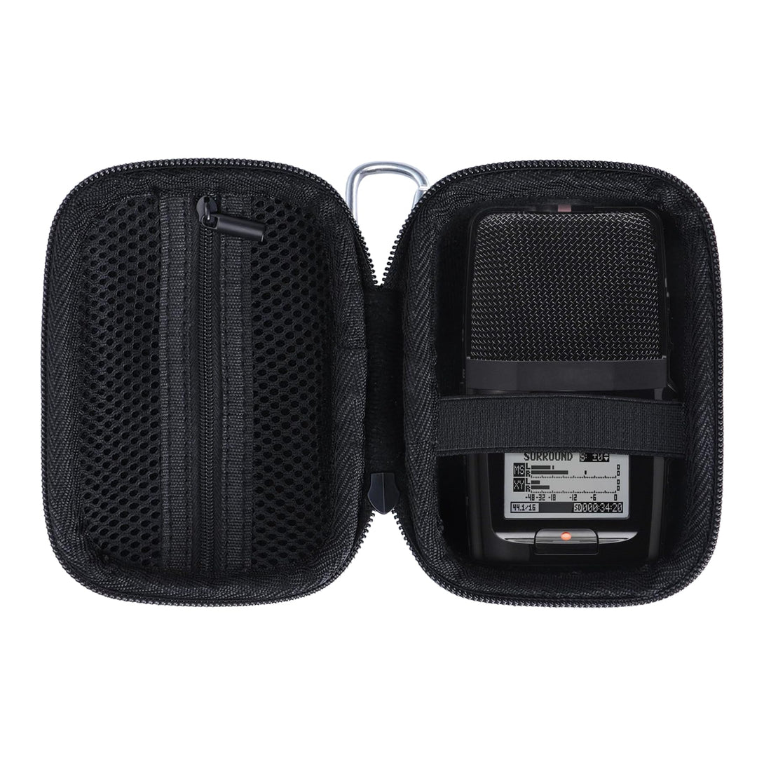 Hart Schutz Hülle Etui Tasche für Zoom H2n /H2essential Handy Recorder Schwarz Etui für H2n / H2esse
