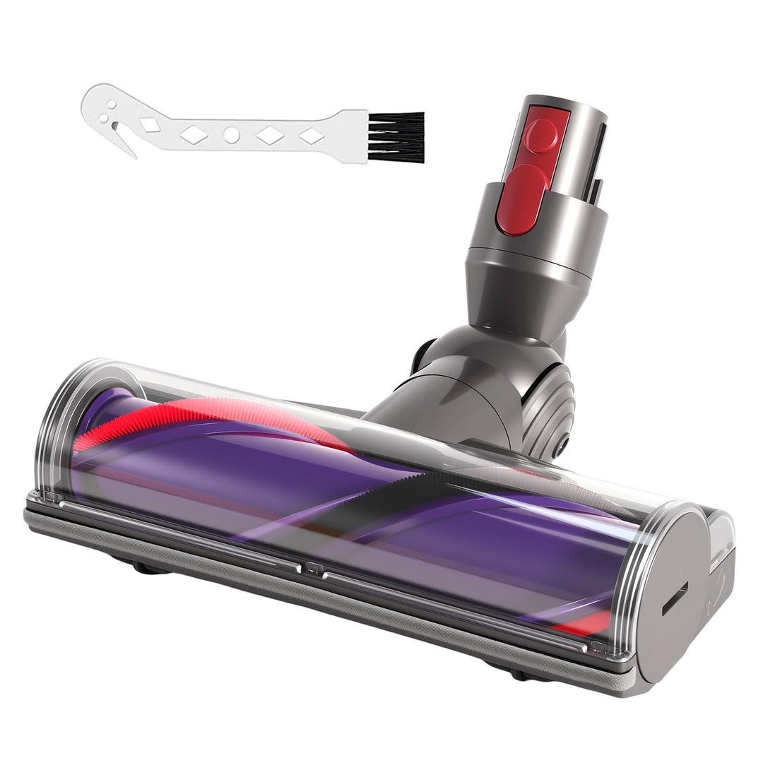 KENVOR Bürste kompatibel mit Dyson V7 V8 V10 V11 V15 Gen5 mit Gummibeschichteten Rädern für Kurzflor